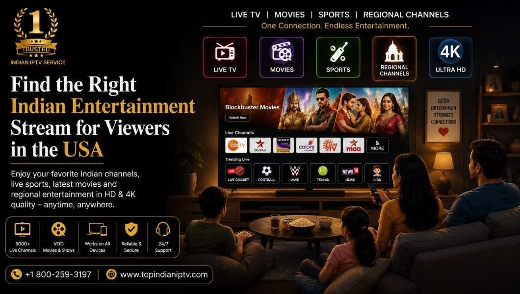 Indian IPTV Provider in USA