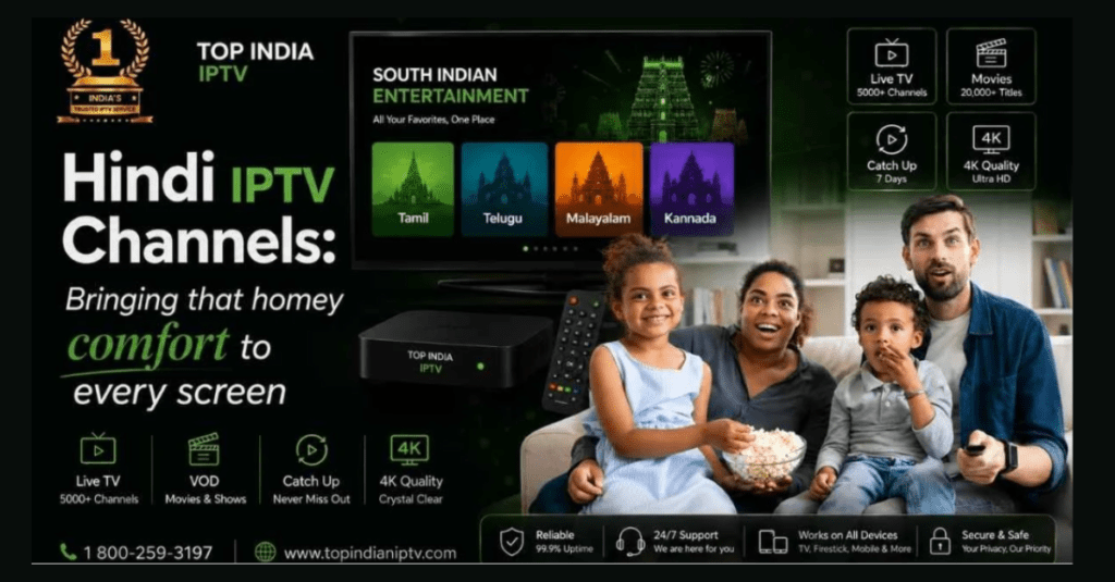 Hindi IPTV Channels in USA